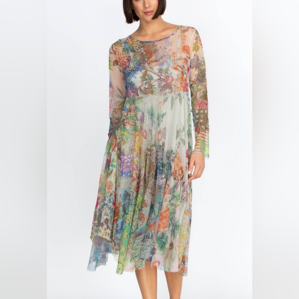 Johnny Was Alyeshka Dress Size S